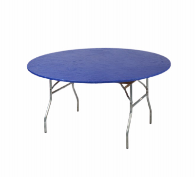 60" RND BLU Tablecover