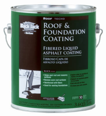 GAL Fiber Roof Coating Black