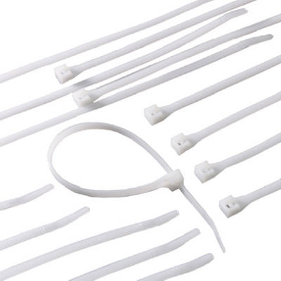 40pk 4" White Cable Ties