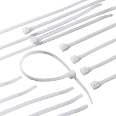 20pk 7" White Cable Ties