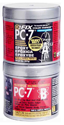 1/2#  PC-7 Dark Gray Epoxy Paste