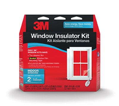 2pk 3M Indoor Window Kit