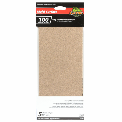 5PK 4x11 100G Sandpaper
