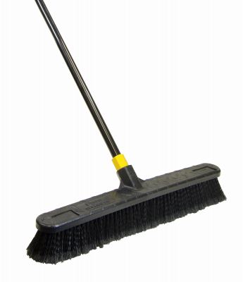 24" Soft Push Broom Bulldozer
