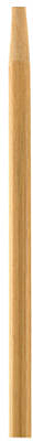 Broom Handle With Friction-Fit End, Hardwood, 60-In.