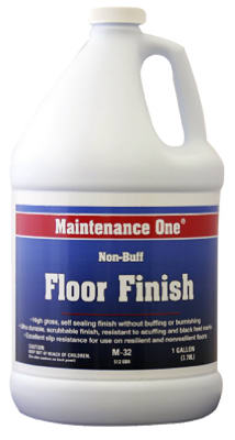 GAL MO/Non-Buff Floor Finish