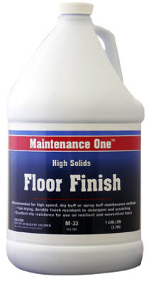 Gallon High Solid Floor Finish