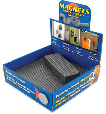 Ceramic Block Magnet Asst