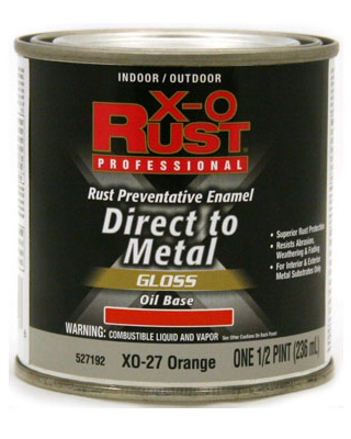 X-O Rust 1/2Pt Gloss Orange