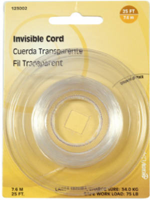 25' 30# Invisible Nylon Cord