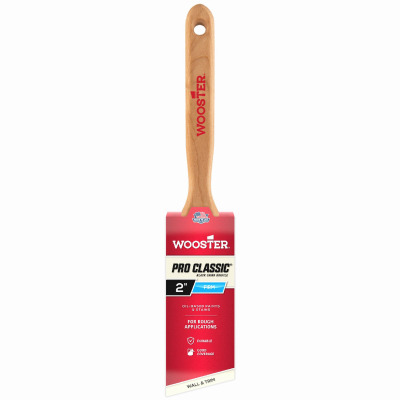 2" BLK ANG Sash Brush