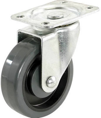 4"Poly Swivel Plate Caster 250#