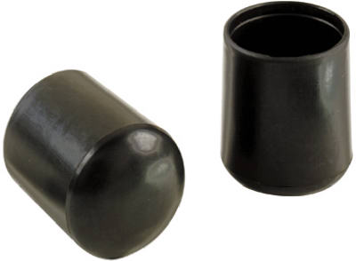 4PK 7/8" BLK Leg Tip