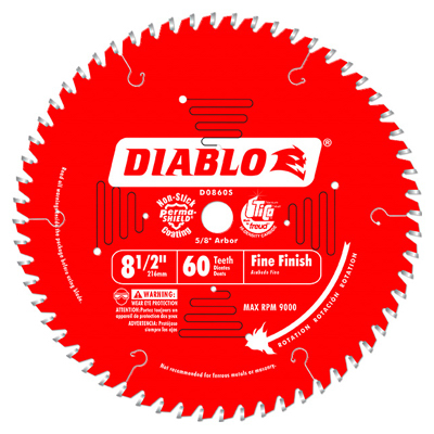 Diablo 8-1/2x60T Saw Blade