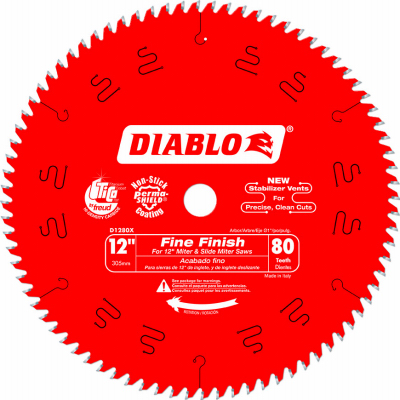 Diablo 12"x80T Saw Blade