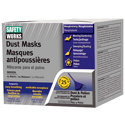 25) NonToxic Dust Mask