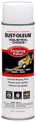 White Inverted Striping Paint