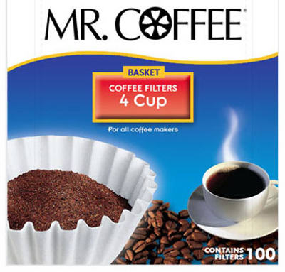 100 Ct Mr Coffee JR-4 Filter