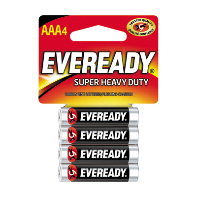 Eveready 4PK AAA HD Battery