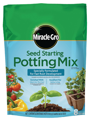 MIRACLE-GRO SEED STARTER 8QT