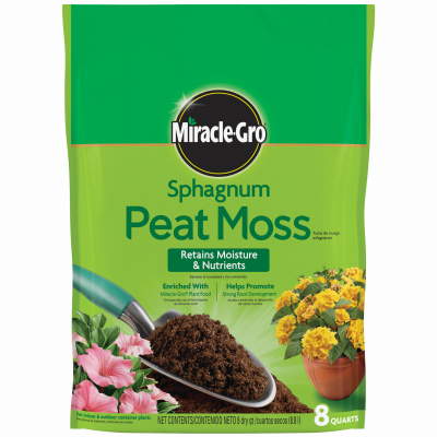 Miracle-Gro Sphagnum Peat Moss, 8 qt.