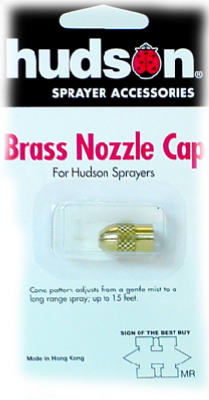 Hudson Brass Nozzle Cap