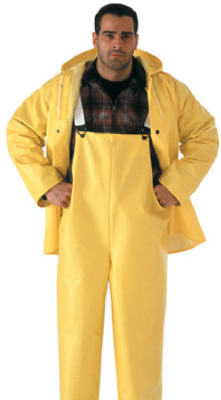 Rain Suit 2pc Yellow Lg