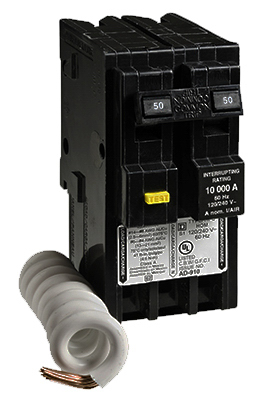 HOM50A DBL Circ Breaker