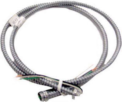 Southwire 55292015 Electrical Whip, 14 AWG Cable, 3-Conductor, Steel