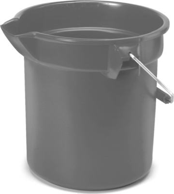 14QT Gray Round Bucket