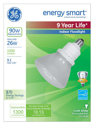 26W R40 WHT FLD Light