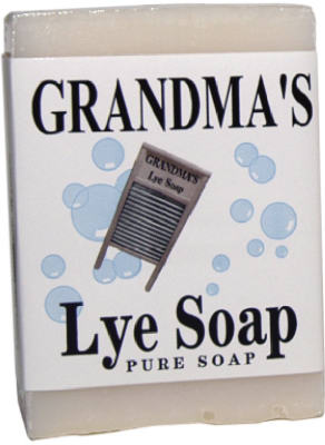 6OZ Pure Mild Lye Soap