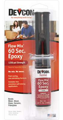 Flow Mix 60 Second Epoxy, 14ml