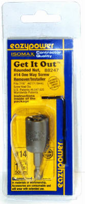 #14 ONE WAY SCREW REMOVER