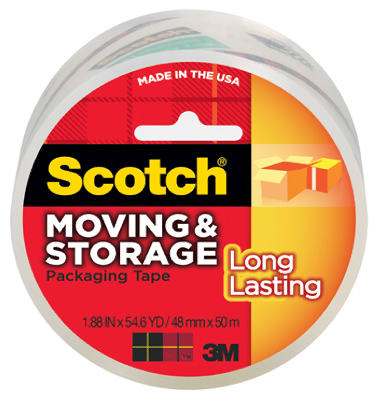Moving & Storage Tape, 1.88" x 54.6 yd.