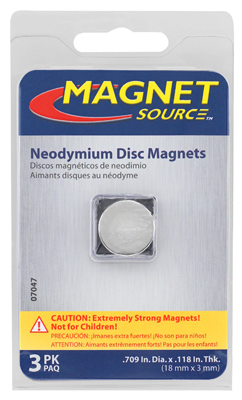 3PK .7"x.11" Neo Magnet