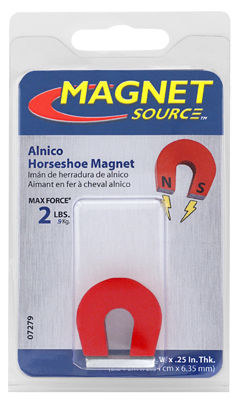 Red 2# Horseshoe Magnet