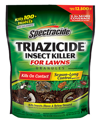 Triazicide Insect Killer for Lawns Granules, 10 lb.