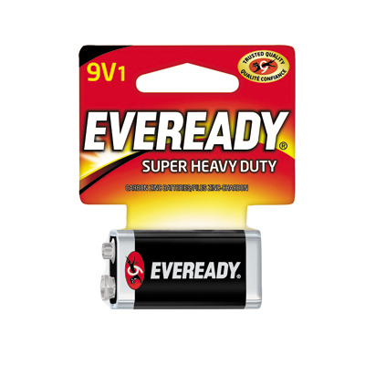 Eveready 9V HD Zinc Battery