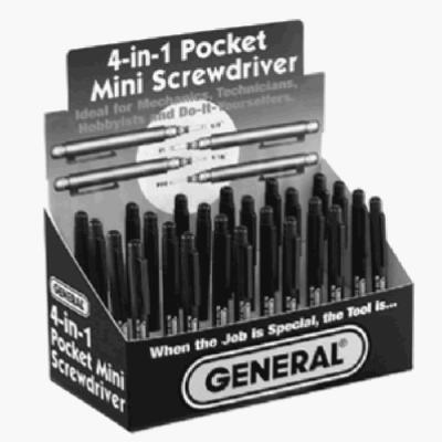 4-Way Pocket Screwdriver General