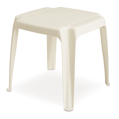 White Stacking Table