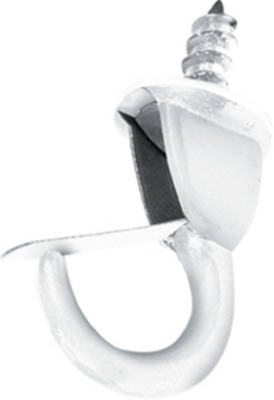 3pk 1-1/4" Wht Safety Cup Hook