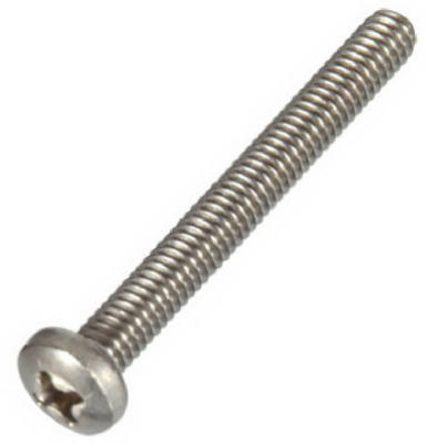 100PK 8-32x1/2 SS Screw