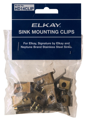 14Pk Elkay Sink Clips