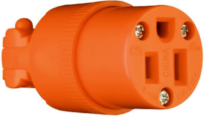 15A Orange 3 Wire Connector
