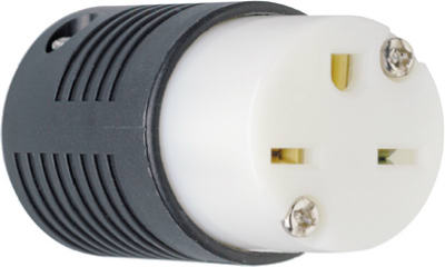 15A 250V BLK Connector