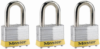 3PK 2" Lam Padlock