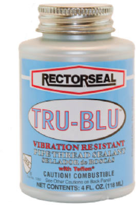 4OZ Tru-Blu Pipe Rectorseal
