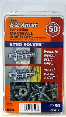 50PK#50 Stud Dry Anchor