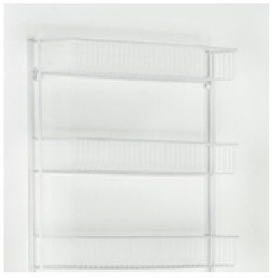 3Shelf 18"WHT Wall Rack